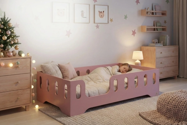 Jak wybrać bezpieczne łóżko dziecięce by dziecko nie spadło?